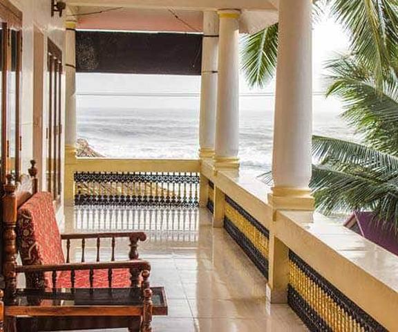 Hotel Beach Florra Inn Kerala Kovalam balcony sitting area